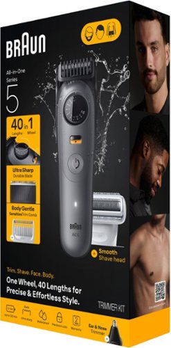 Braun Series 5 All-in-one 5510 Electric Shaver Trimmer - Moonstone Grey BUY IN UAE
