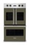 Viking - 30" 7 Series French Door Double Built-In Electric Thermal Convection Oven - Martini-Front_Standard
