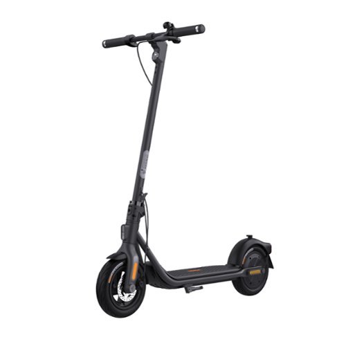 Segway - Ninebot F2 Electric Scooter w/25 mi Max Operating Range & 18 mph Max Speed - Black