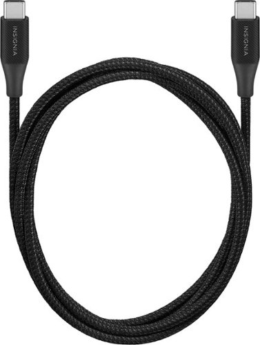 Insignia™ 6' USB-C to USB-C Braided Charge-and-Sync Cables (2-Pack) - Black BUY IN DUBAI