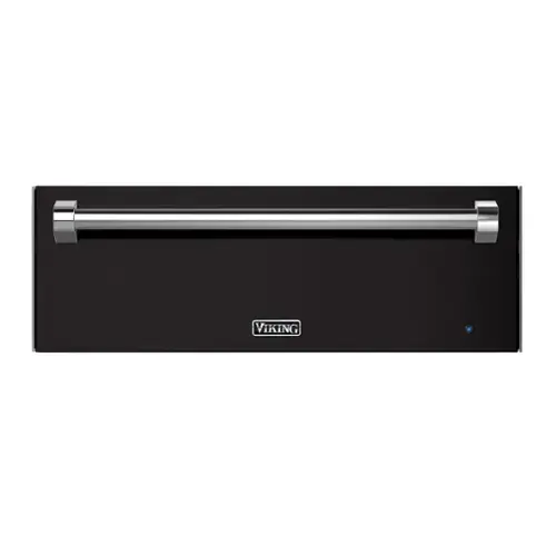 Front. Viking - 30"W. Warming Drawer-Onyx - Onyx.