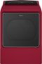 Whirlpool - Cabrio 8.8 Cu. Ft. 23-Cycle High-Efficiency Gas Dryer with Steam - Cranberry Red-Front_Standard