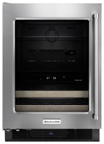  KitchenAid - 14-Bottle Beverage Center - Stainless Steel