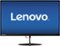 Lenovo - ThinkVision X24 23.8" IPS LED HD Monitor - Raven Black-Front_Standard