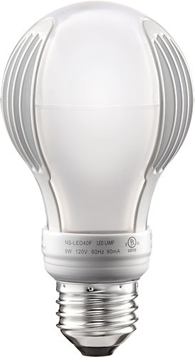  Insignia™ - 450-Lumen, 40-Watt Equivalent Dimmable A19 LED Light Bulb - Warm White