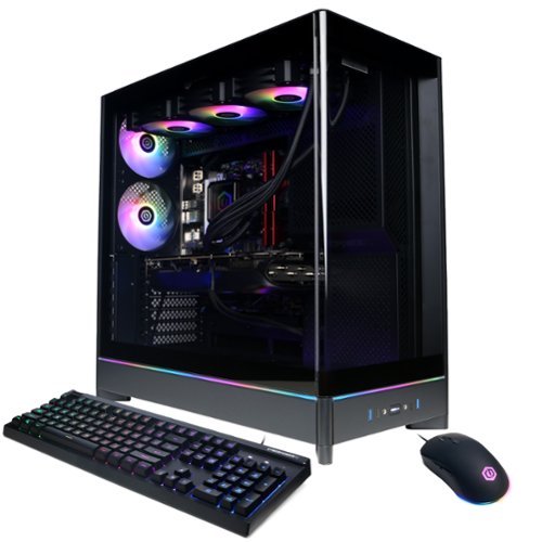 CyberPowerPC Gaming Desktop AMD Ryzen 7 9800X3D 2024 NVIDIA