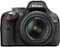 Nikon - D5200 DSLR Camera with 18-55mm VR Lens - Black-Front_Standard 