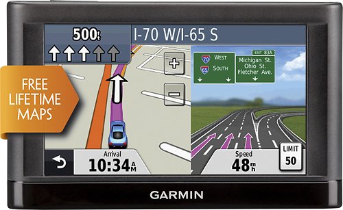  Garmin - nüvi 42LM Essential Series - 4.3&quot; - Lifetime Map Updates - Portable GPS - Black