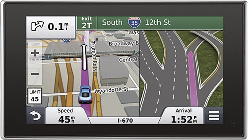  Garmin - nüvi 3597LMTHD 5&quot; GPS with Built-in Bluetooth and Lifetime Map and Traffic Updates - Black