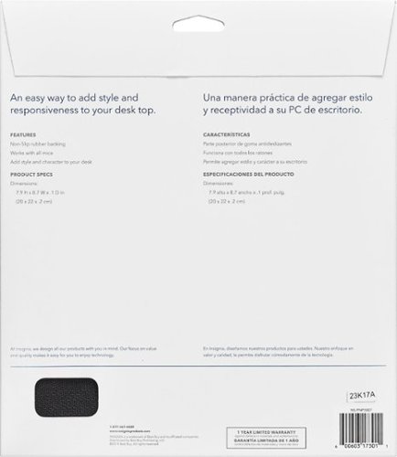 Insignia™ Mouse Pad - Damask WORLDWIDE DELIVERY