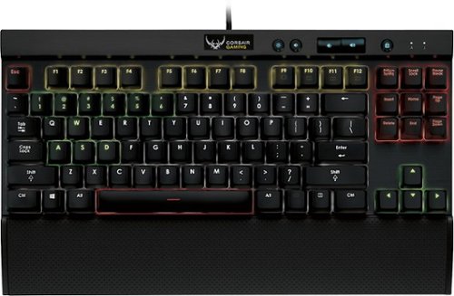  CORSAIR - Gaming K65 RGB Mechanical Keyboard - Black