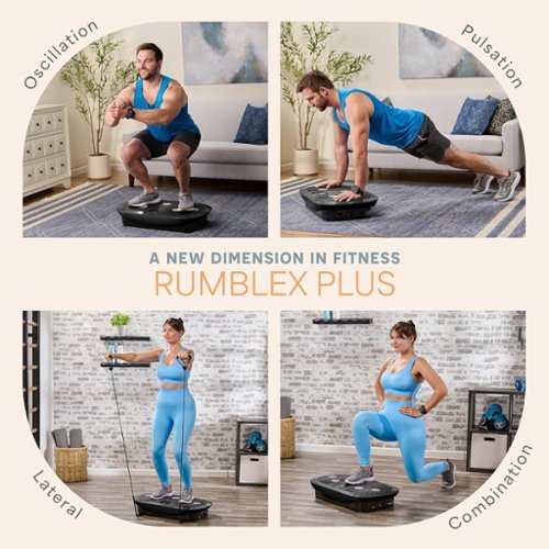 LifePro Rumblex Plus 4D Vibration Plate Machine for Full Body