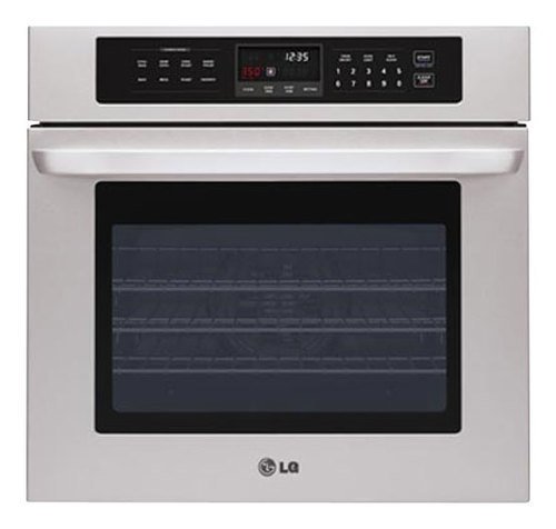  LG - 30&quot; Built-In Single Electric Convection Wall Oven - Stainless Steel
