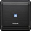 Alpine - 500W Class D Digital Mono Amplifier with Low-Pass Crossover - Black-Front_Standard