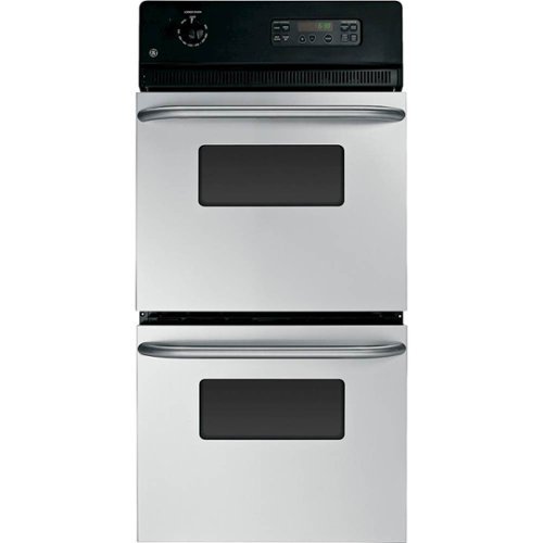 GE - 24" Built-In Double Electric Wall Oven - Stainless steel
