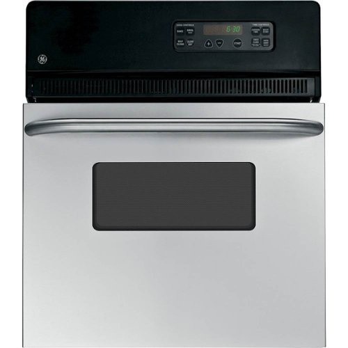 GE - 24" Built-In Single Electric Wall Oven - Stainless steel