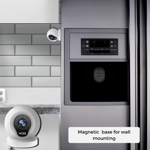 MOBI Cam Multi-Purpose Smart HD Wi-Fi Baby Camera Monitor with 2-way Audio, Recording, and motion detection - White BUY ONLINE