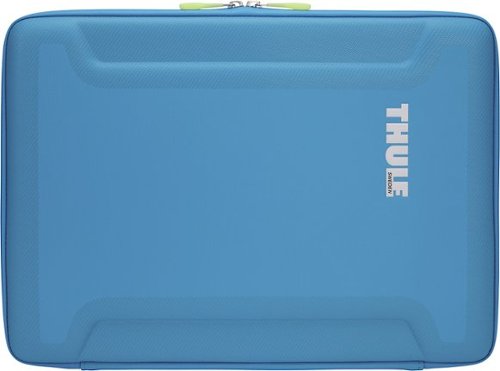 Thule - Gauntlet 2.0 Sleeve for 13" Apple® MacBook® Pro - Blue-Front_Standard 