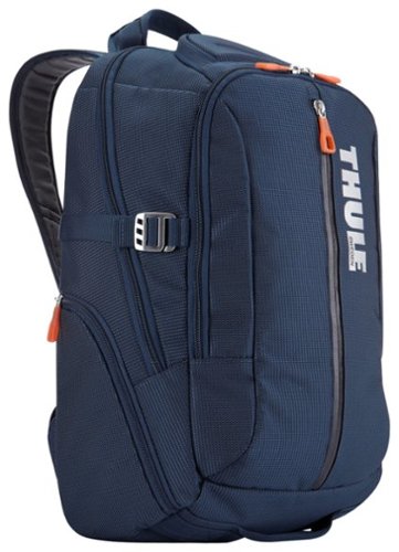 Thule - Crossover Backpack for 17" Apple® MacBook® Pro - Dark Blue-Front_Standard 