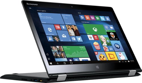  Lenovo - Yoga 3 2-in-1 14&quot; Touch-Screen Laptop - Intel Core i5 - 8GB Memory - 256GB Solid State Drive - Black
