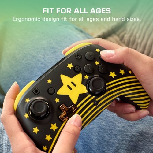 Turtle Beach Rematch Wireless Gaming Controller for Nintendo Switch, Nintendo Switch 2 - Super Mario Star GLOBAL SHIPPING