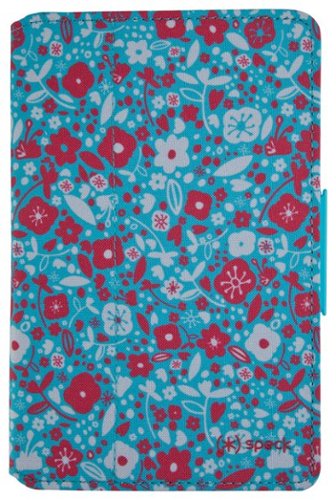 Speck - FitFolio Case for Kindle Fire - Floral Teal/Red-Front_Standard 