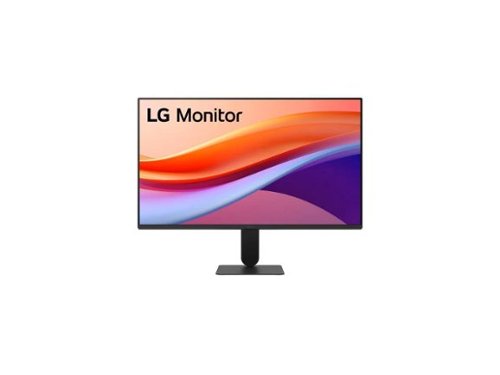 LG - 24" FHD IPS 120Hz HDR10 Monitor with Slim Stand - 24U411A-B - Black-Front_Standard 