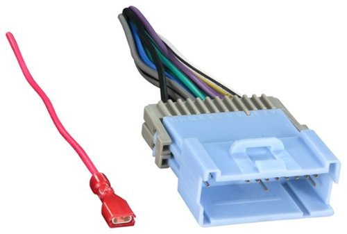 Metra - Radio Wire Harness Adapter for Select Chevrolet and Pontiac Vehicles - Multicolor