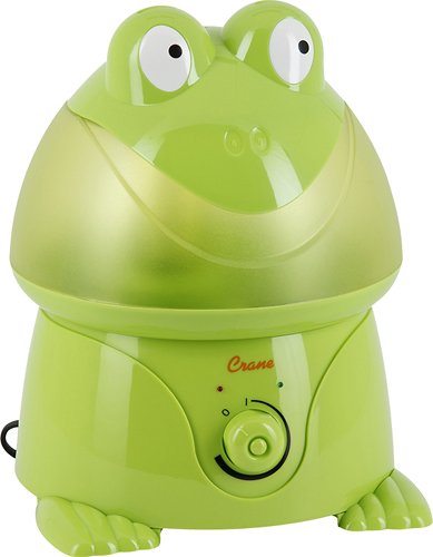  CRANE - 1 Gal. Adorable Ultrasonic Cool Mist Humidifier Frog - Green