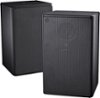 Insignia™ - 2-Way Indoor/Outdoor Speakers (Pair) - Black-Front_Standard