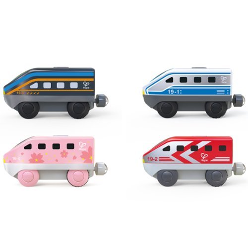 Hape - Play Essentials: Intercity Battery Powered Locomotive Set