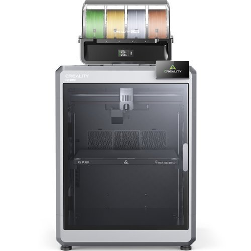 Creality - K2 Plus 3D Printer and CFS Multi-color printing system - Black