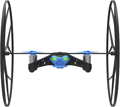 Parrot - Rolling Spider Bluetooth Robot Insect Drone - Blue