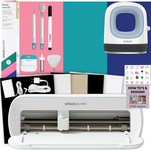Cricut Joy Xtra and EasyPress Mini with Iron on Vinyl Sample Pack