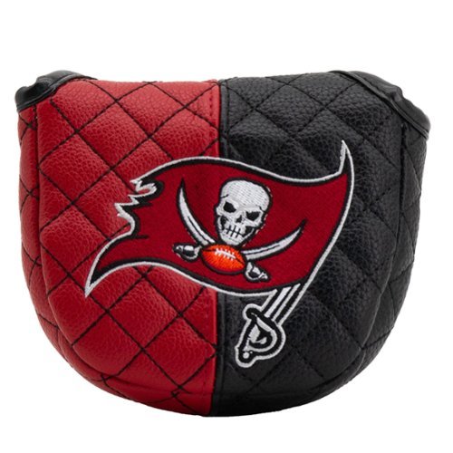 Team Golf - Tampa Bay Buccaneers Quilted Mallet Putter Cover - Multicolor-Front_Standard 
