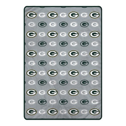 Pegasus - Green Bay Packers 66" x 95" Oversized Logo Roll Ultra Cozy Blanket - Multicolor-Front_Standard 