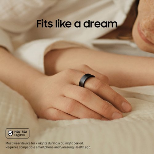 Samsung Galaxy Ring – Size 8 - Titanium Black GLOBAL SHIPPING