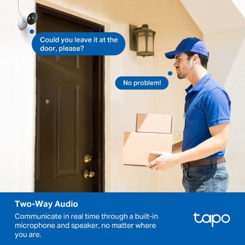 TP-Link Tapo Indoor/Outdoor 2K Security Plug-In Camera with Advanced AI Motion and Sound Detection - No Monthly Fees - White BUY IN MIDDLE EAST