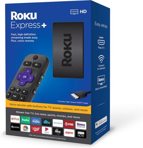 Roku - Express+ Streaming Media Player-Front_Standard 