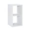 Linon Home Décor - Chabis 2-Cubby Storage Cabinet - White-Front_Standard 
