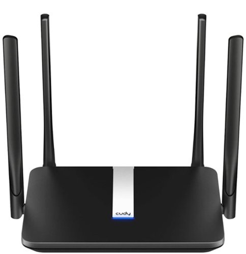 Cudy - AC1200 Dual Band Unlocked 4G LTE Modem Router, SIM, 1200Mbps Mesh WiFi, 5dBi High Gain Antennas, DDNS, VPN, Black