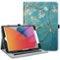 Kitcheniva - Protective Stand Case For iPad 9th 8th 7th Generation 10.2 Inch With Pocket Holder - Blossom-Front_Standard