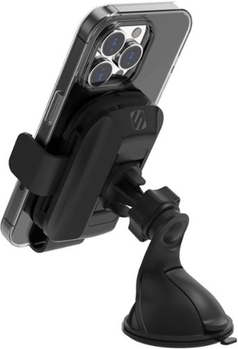 Scosche GravityGrip 3-in-1 Window Dash Vent Mount for Mobile Phones - Black WORLDWIDE DELIVERY