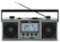 QFX - 11 Band Radio and MP3 Music Player with AM/FM/SW1-9 Radio - Black-Front_Standard