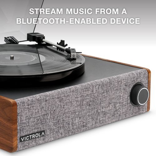 Victrola Eastwood LP Stereo Bluetooth Record Player with Bluetooth and 3 speed Turntable - Walnut HOW TO BUY