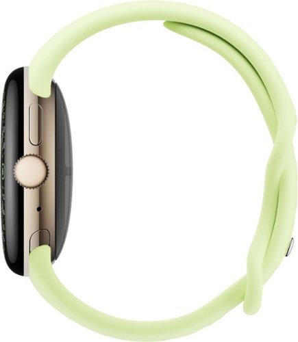 Google Pixel Watch 4 (41mm) - Wi-Fi - Champagne Gold Case - Lemongrass Band - (2025) GLOBAL SHIPPING