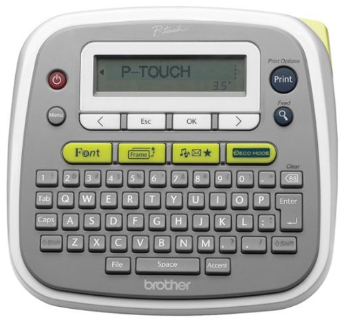  Brother - Label Maker - White/Gray