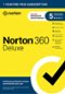Norton - 360 Deluxe (5 Device) Antivirus Internet Security + Scam Protection + VPN + Dark Web Monitoring (1 Year Subscription) - Android, Apple iOS, Mac OS, Windows-Front_Standard