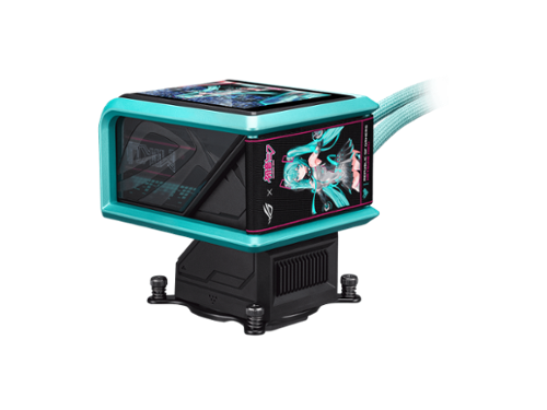 ASUS ROG RYUO IV 360 Miku Ed. with curved AMOLED display and fans