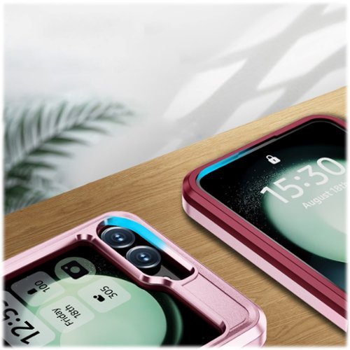 SaharaCase Raider Series Kickstand Case for Samsung Galaxy Z Flip6 - Desert Rose BUY ONLINE